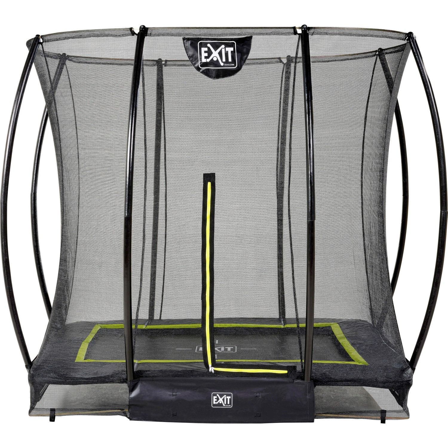 Exit Bodentrampolin Silhouette mit Sicherheitsnetz Schwarz 153 x 214 cm Exit Bodentrampolin Silhouette mit Sicherheitsnetz Schwarz 153 x 214 cm