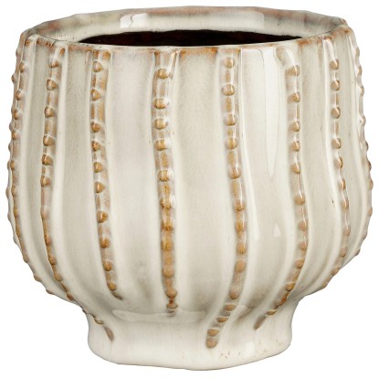 Mica Decorations Topf Cathy Keramik Offwhite Ø 14,5 cm / Höhe 13,5 cm Mica Decorations Topf Cathy Keramik Offwhite Ø 14,5 cm / Höhe 13,5 cm