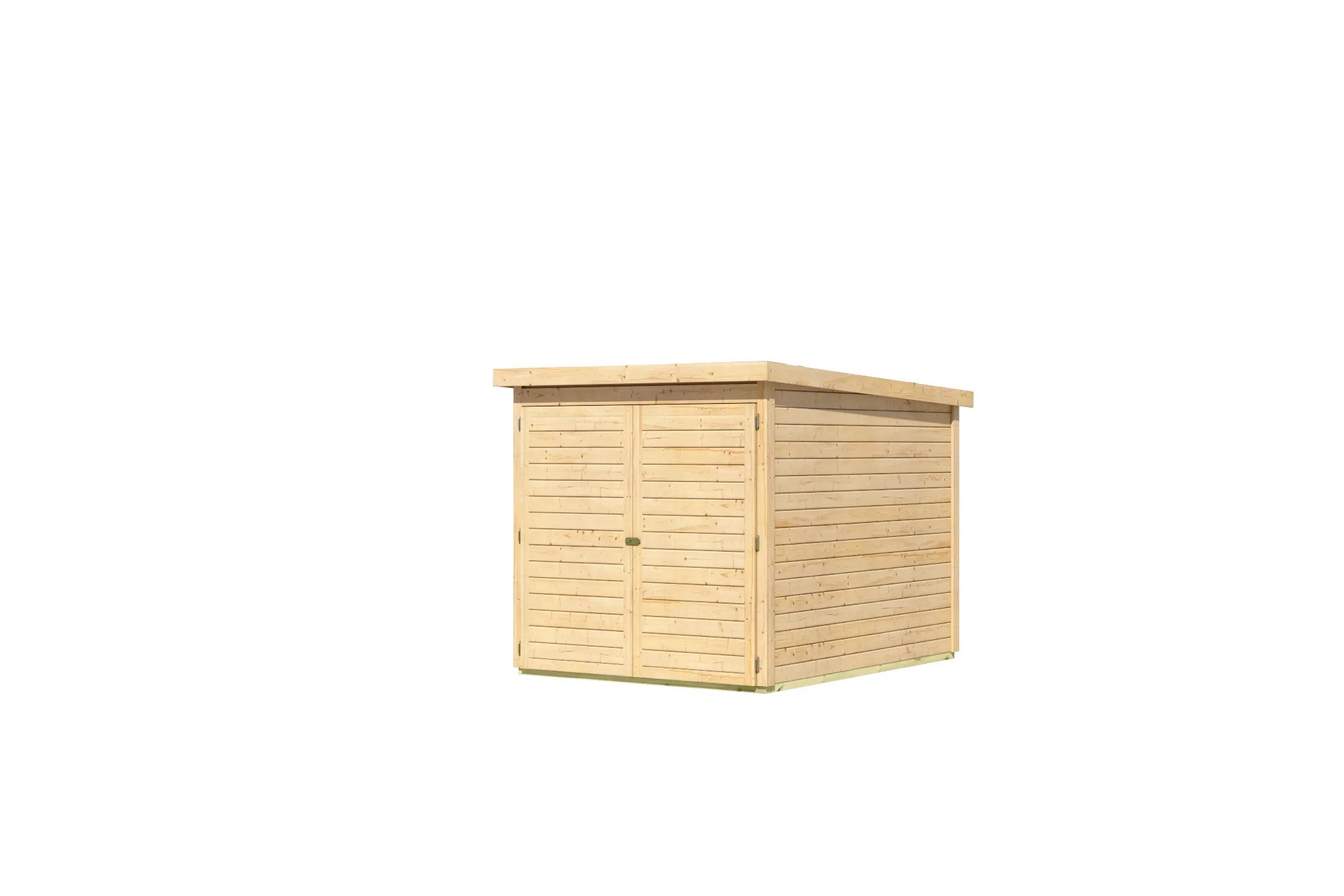 Karibu Garage per bici in legno naturale 162,5 x 216,5 cm Karibu Garage per bici in legno naturale 162,5 x 216,5 cm