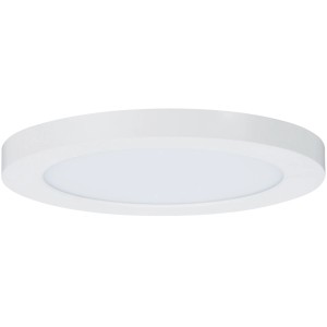 Panneau LED encastrable Paulmann Cover-it, 12W, rond blanc pour montage au plafond.