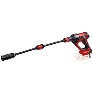 Einhell Power-X-Change Idropulitrice a batteria Hypresso 18/24 con batteria. Idropulitrice portatile rossa e nera.