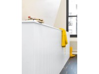 Parador Dekorpaneel Novara seidenmatt Weiss 125 x 20 cm