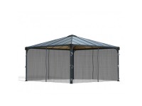 Moskitonetz für Palram Pavillon Palermo 4300 / Höhe 214 cm / Länge 436 cm