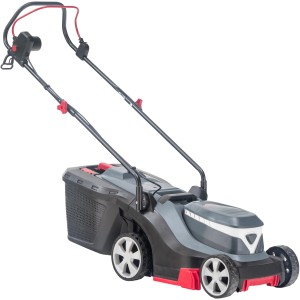 Al-Ko 3.22 E Easy, tosaerba elettrico compatto con cesto di raccolta.