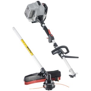 Al-Ko Multitool à essence BC 260 MT : Débroussailleuse avec harnais, élagueuse et taille-haie.