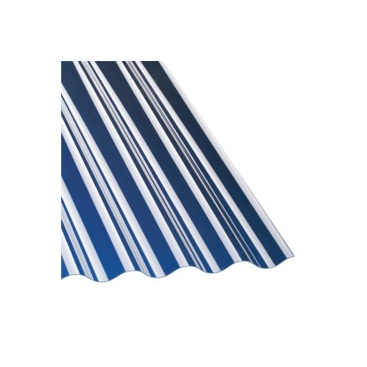 Acryl-Profilplatte Sinus 76/18 Wabe Transparent 200 x 104,5 cm