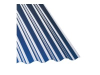 Acryl-Profilplatte Sinus 76/18 Wabe Transparent 200 x 104,5 cm