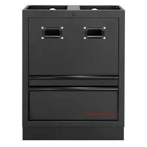 Kraftwerk Werkzeugunterschrank Mobilio Schwarz (HxBxT) 91 x 68 x 45,8 cm