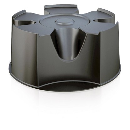 Waterform Socle pour collecteur d'eau de pluie en plastique Anthracite