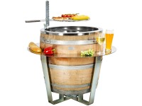 Grill- und Feuerstelle Barrique Ø 100 cm / Höhe 85 cm Grill- und Feuerstelle Barrique Ø 100 cm / Höhe 85 cm