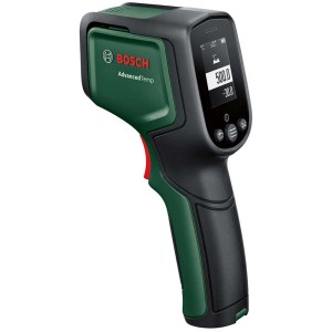 Thermodétecteur Bosch AdvancedTemp pour mesurer la température de surface et ambiante.