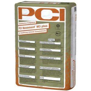 Sac de mortier à prise rapide PCI Novoment M3 plus, 25 kg.