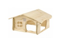 Kleintierhaus Matterhorn Holz Natur (HxBxT) 20 x 39 x 35 cm