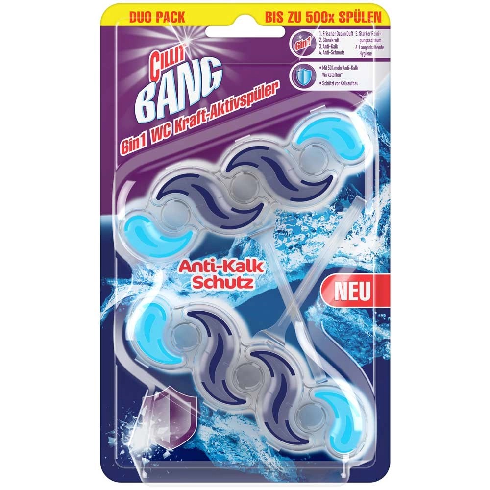 Cillit Bang WC-Kraft-Aktivspüler Anti-Kalk Duo 2 Stk. kaufen bei OBI