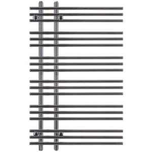 Radiateur sèche-serviettes Sonnenkönig Cora 2, chauffage en acier chromé pour serviettes chaudes.