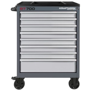 Kraftwerk Servante d'atelier BT700 avec 8 tiroirs, acier, 100x71,9x47,4 cm.