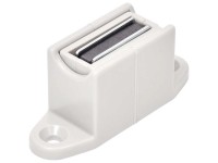 Rolladen-Stangenhalter mit Klemmer magnetisch Weiss