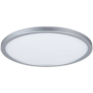 Plafonnier LED rond Paulmann Atria Shine, chrome mat, diamètre 293mm.