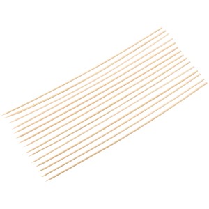 15 tuteurs de refente naturels, 40 cm, pour soutenir les plantes au jardin.