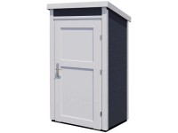 Weka Gartenhaus 367 Anthrazit 97 x 100 mm