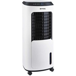 Sonnenkönig Lufterfrischer Air Fresh 15: Weißer, mobiler Luftkühler mit großem Wassertank.