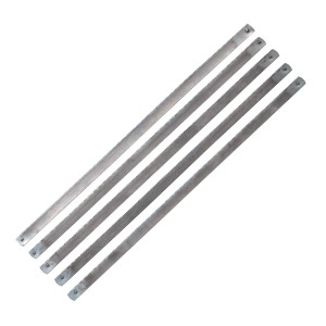 Lot de 5 lames de scie à chantourner LUX pour métaux, 150 mm, pour scies et limes à main.