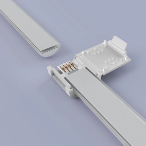 Connecteur en I Philips Hue pour rubans LED (lot de 4) en blanc pour une conception d'éclairage flexible.