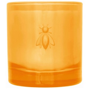 La Rochere Duftkerze Abeille Fleur d'Orient im Glas mit Bienenmotiv, Ø 9 cm.