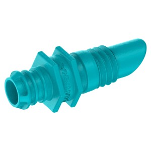 Gardena Endtropfer 2 l/h, turchese, per sistemi Micro-Drip per l'irrigazione di piante in vaso.