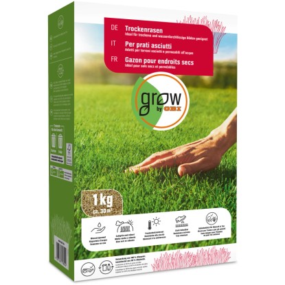 GROW by OBI Trockenrasen 1 kg
