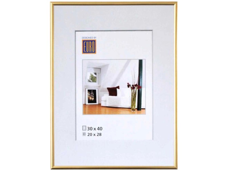 Cornice portafoto KR1 materiale sintetico Oro 42 x 59,4 cm / A2