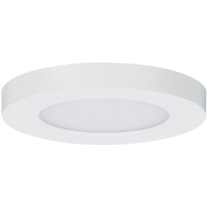 Panneau LED encastrable Paulmann Cover-it, 6W, blanc rond, pour montage au plafond.