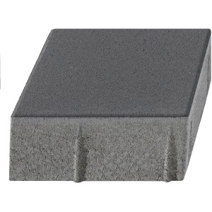 Pavé Vero Maxx graphite, 7,5x20x20 cm. Pavé en béton pour jardin et terrasse.