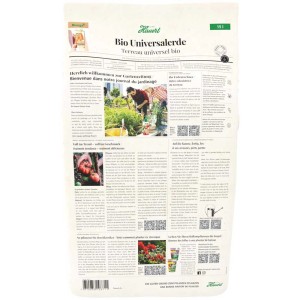 Hauert Bio Terriccio Universale sacco da 15l, terriccio biologico pronto all'uso per tutte le piante.