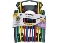 Master Lock Gepäckspanner-Set 10-tlg. / Ø 8 mm / 40 kg