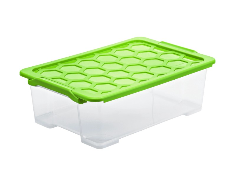 Rotho Evo Safe Keeping Set van 3 opbergdozen 30 l met deksel