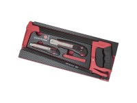 Kraftwerk Werkzeug-Einlage Pro Line EVA für Schneidarbeiten 3-tlg.