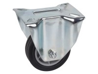 Doerner + Helmer Rotella fissa in TPE zincata Ø 8 cm / altezza 10,7 cm