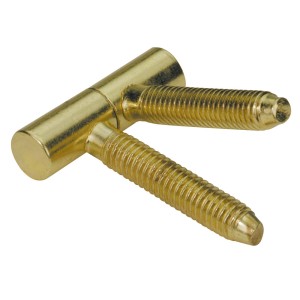 Cerniera a scomparsa Hettich, Ø 13 mm, acciaio zincato, 2 pezzi per mobili e finestre.