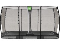 Exit Trampoline enterré Allure Classic Noir 214 x 366 cm