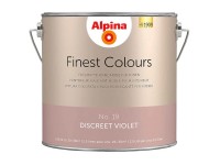 Alpina Finest Colours Wandfarbe Discret Violet 2,5 l