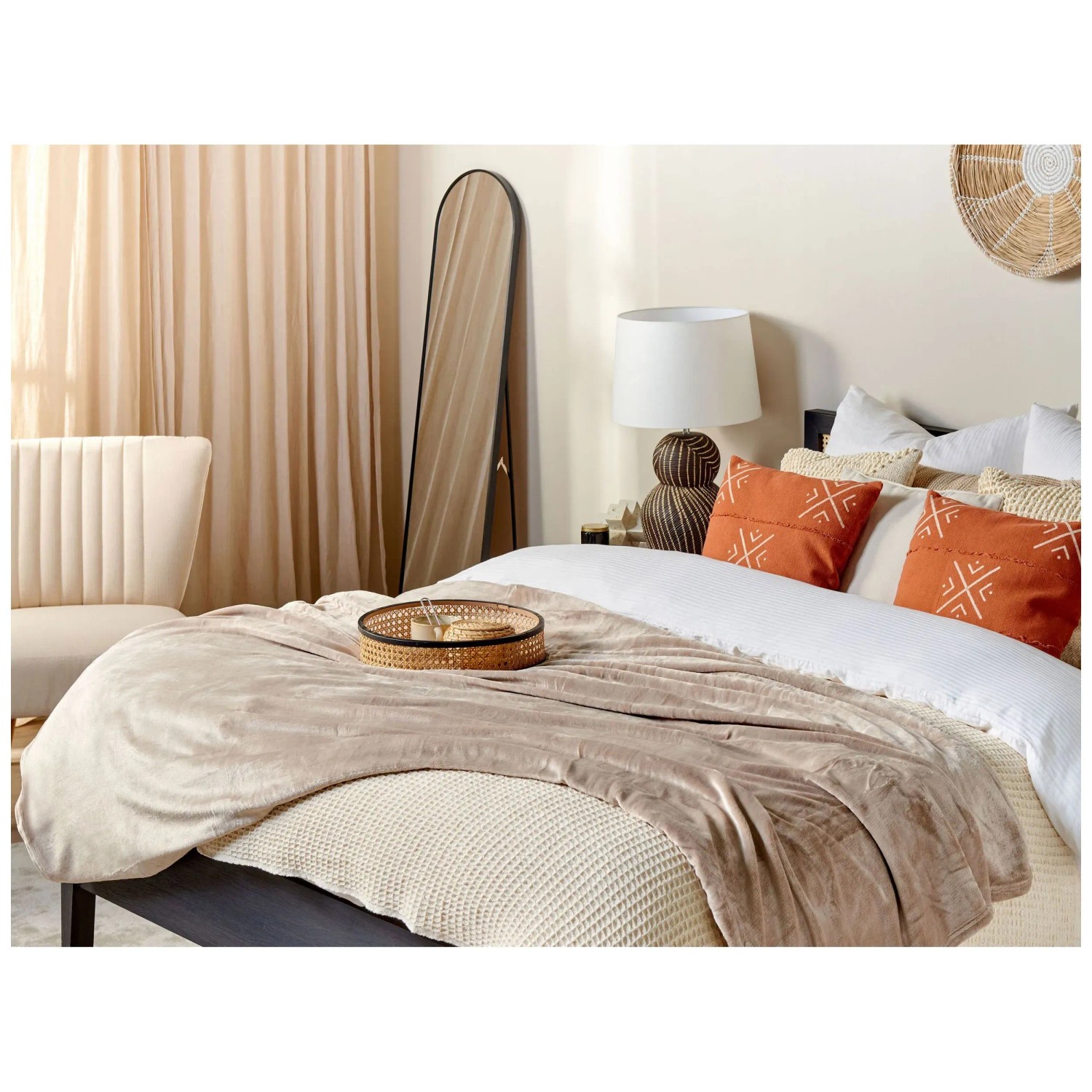 Housse de couette en lin Bronze 260 x 240 cm - Zeff