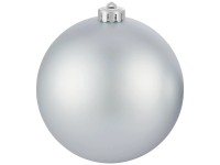Weihnachtskugel Silber Ø 14 cm