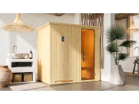 Weka Elementsauna Halmstad 1 Sparset Glastür OS 7,5 kW Weka Elementsauna Halmstad 1 Sparset Glastür OS 7,5 kW