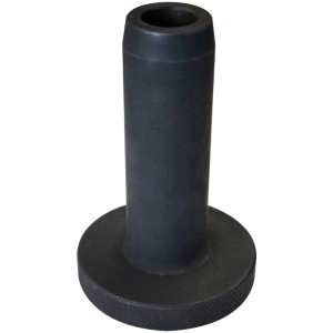Adaptateur métallique Güde 33, noir, pour enfonce-pieux. Pour enfoncer les tubes métalliques.