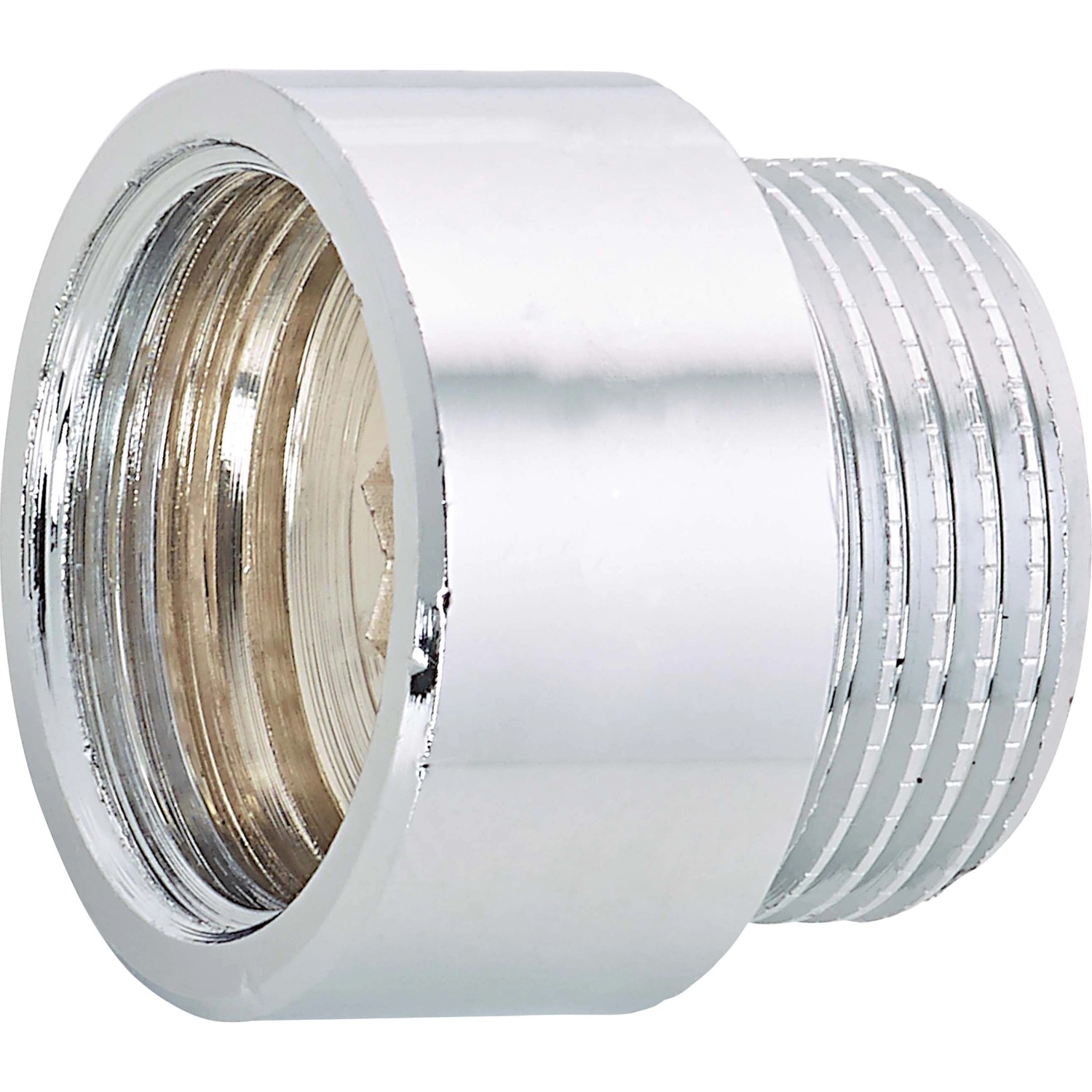 4er Set Messing Hahnverlängerungen G1/2 Zoll - 20mm Gewindefitting Für Sanitärinstallationen