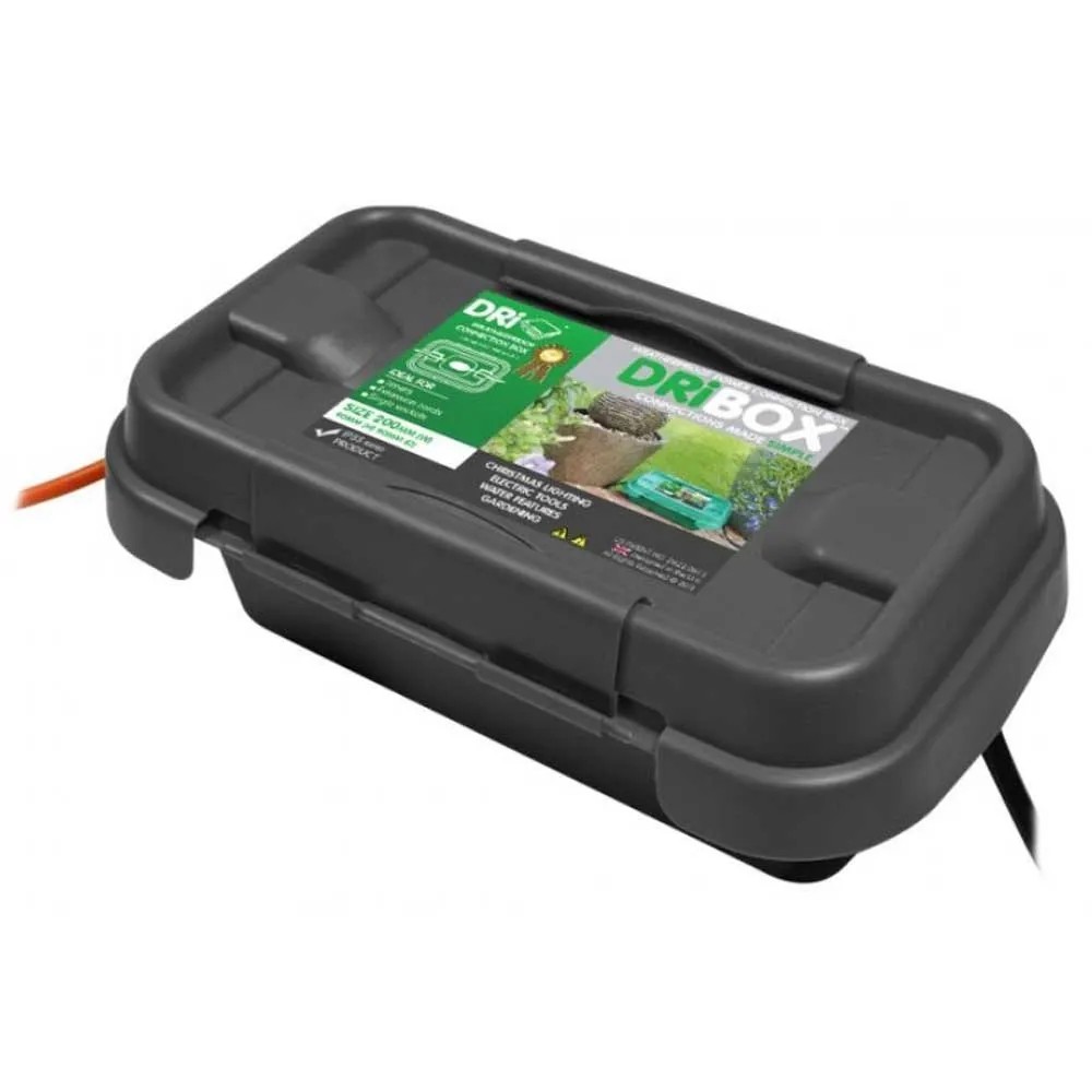 Kabelbox Dribox IP55 Schwarz (HxBxT) 9 x 9 x 20 cm / Gr. S kaufen bei OBI