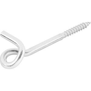Gancio da soffitto a spirale zincato Ø 8,8 x 140 mm / 2 pz.