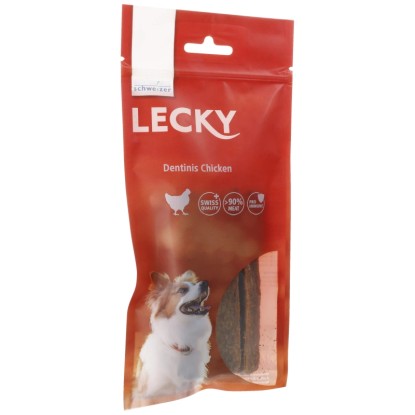 Eric Schweizer Snack per cani Lecky Dentinis Chicken 5 pz.