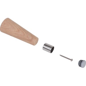 Applicazione per gambe mobili, acciaio inox V2A, rotonda, 4 pezzi. Accessori per gambe mobili.